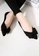 Twenty Eight Shoes black Point Toe Bow Ballerinas VL168 10431SHDE3F89BGS_5
