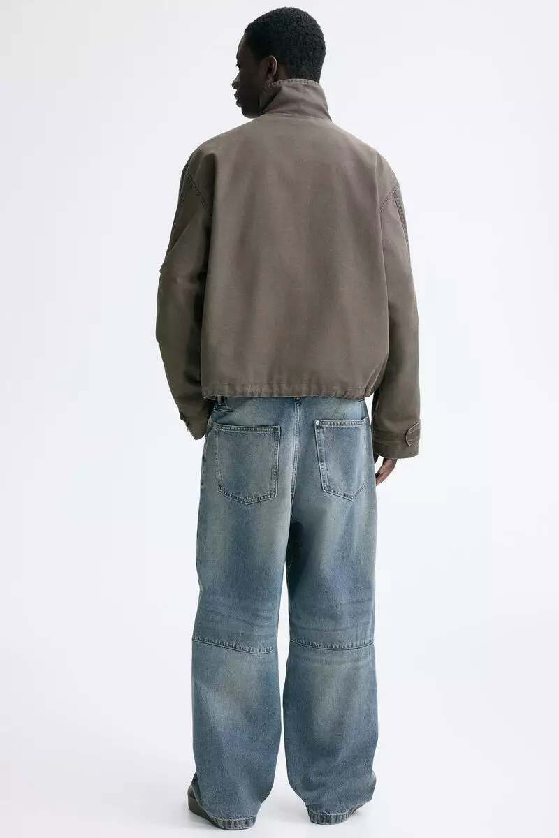 Stand collar jacket
