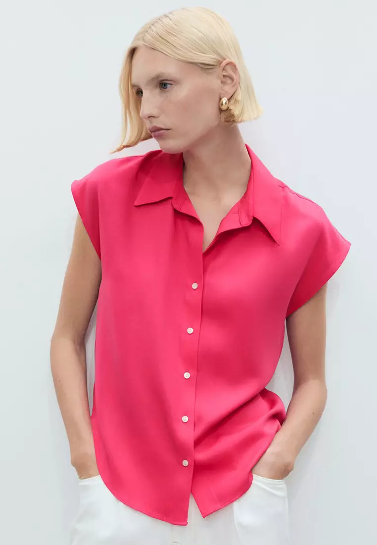 Lyocell Sleeveless Shirt