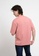 FOREST pink Forest Premium Weight Cotton Linen Knitted Boxy Cut Crew Neck Tee T Shirt Men - 621217-54Pink C8E60AA7C85D6EGS_3