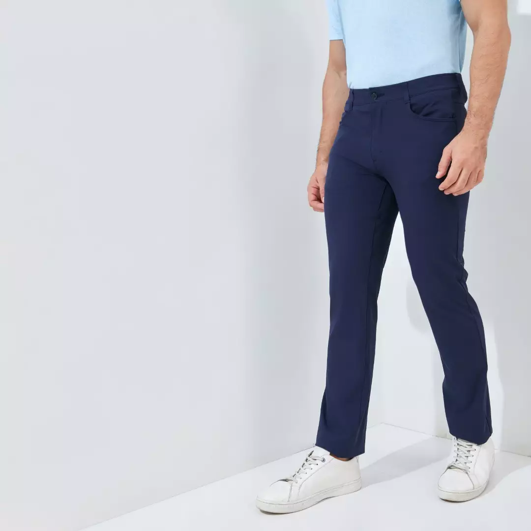 Jack Nicklaus Amstel Premium Pants Regular Fit Classic Navy Warna Navy
