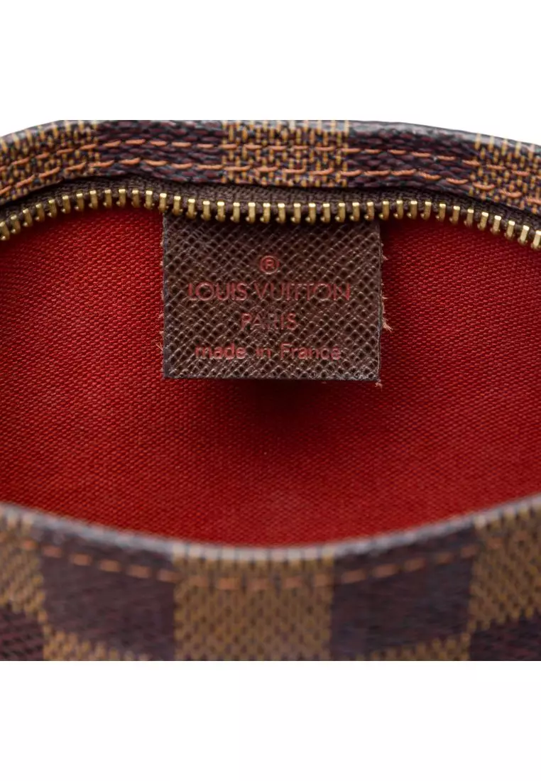 Pre-Loved Louis Vuitton Damier Ebene Trousse Pochette