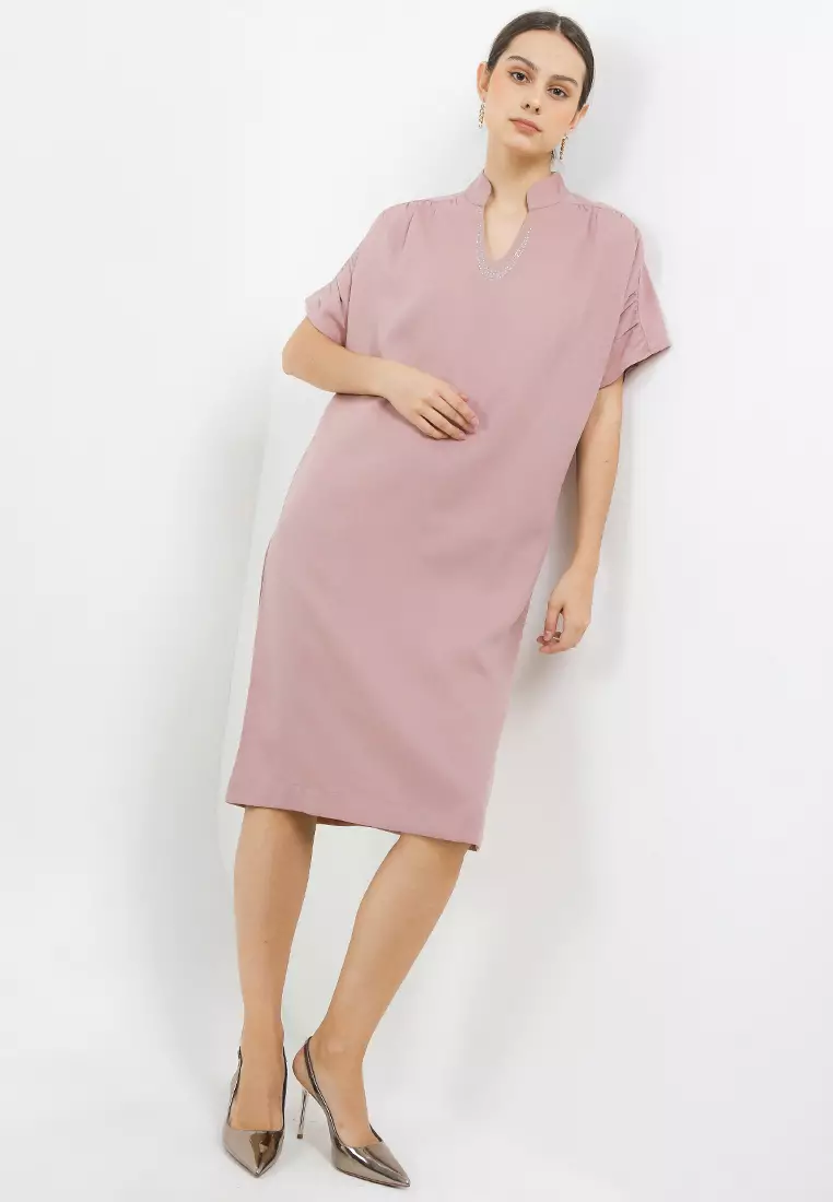Vani Dress In Pink