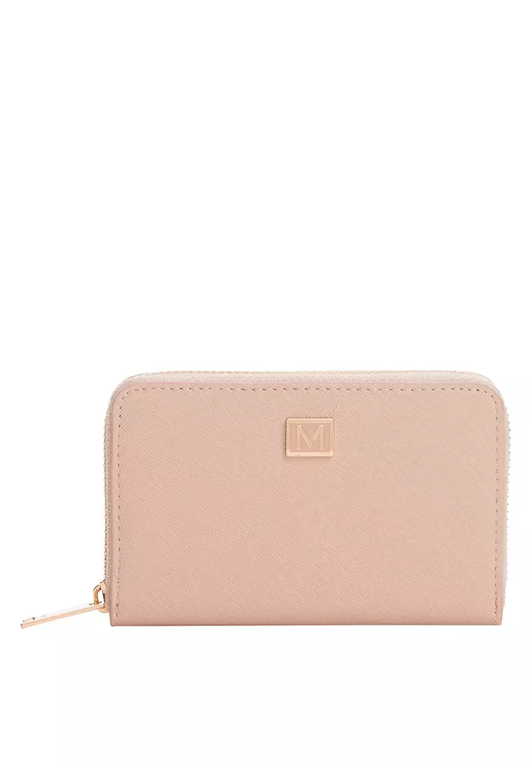 Mango Saffiano Effect Wallet ZALORA