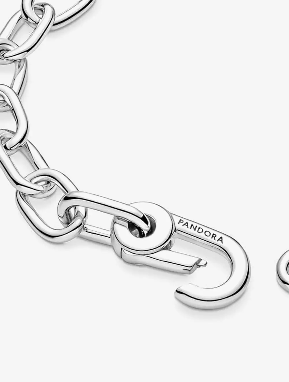 Sterling silver link bracelet