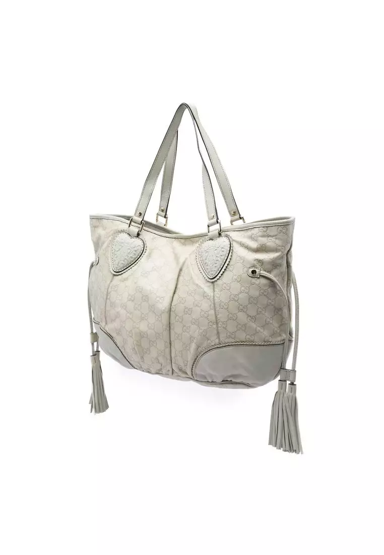 Pre-Loved Gucci Large Guccissima Tribeca Tote