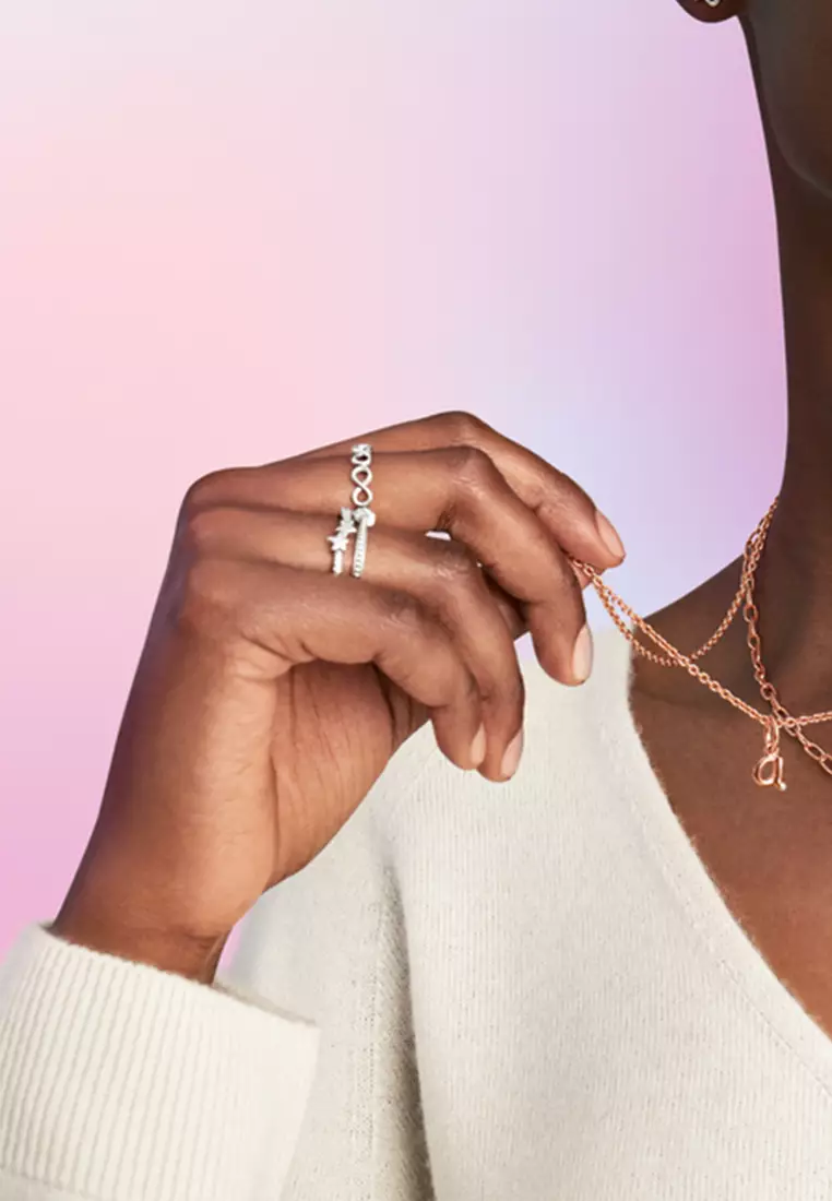 Shooting star pandora discount ring