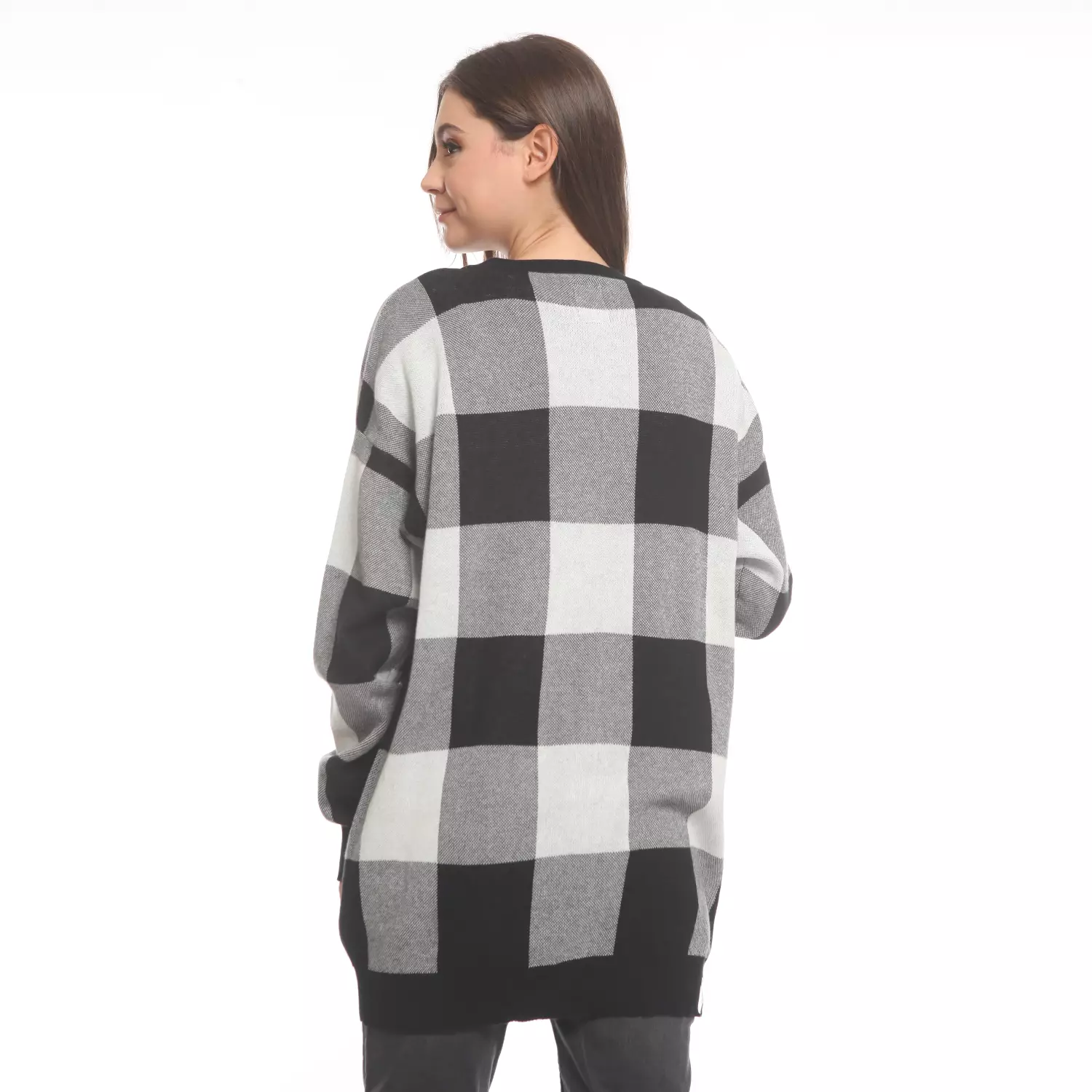 Spyderbilt Sweater Wanita Hitam Moonlight V-Neck Planet Surf