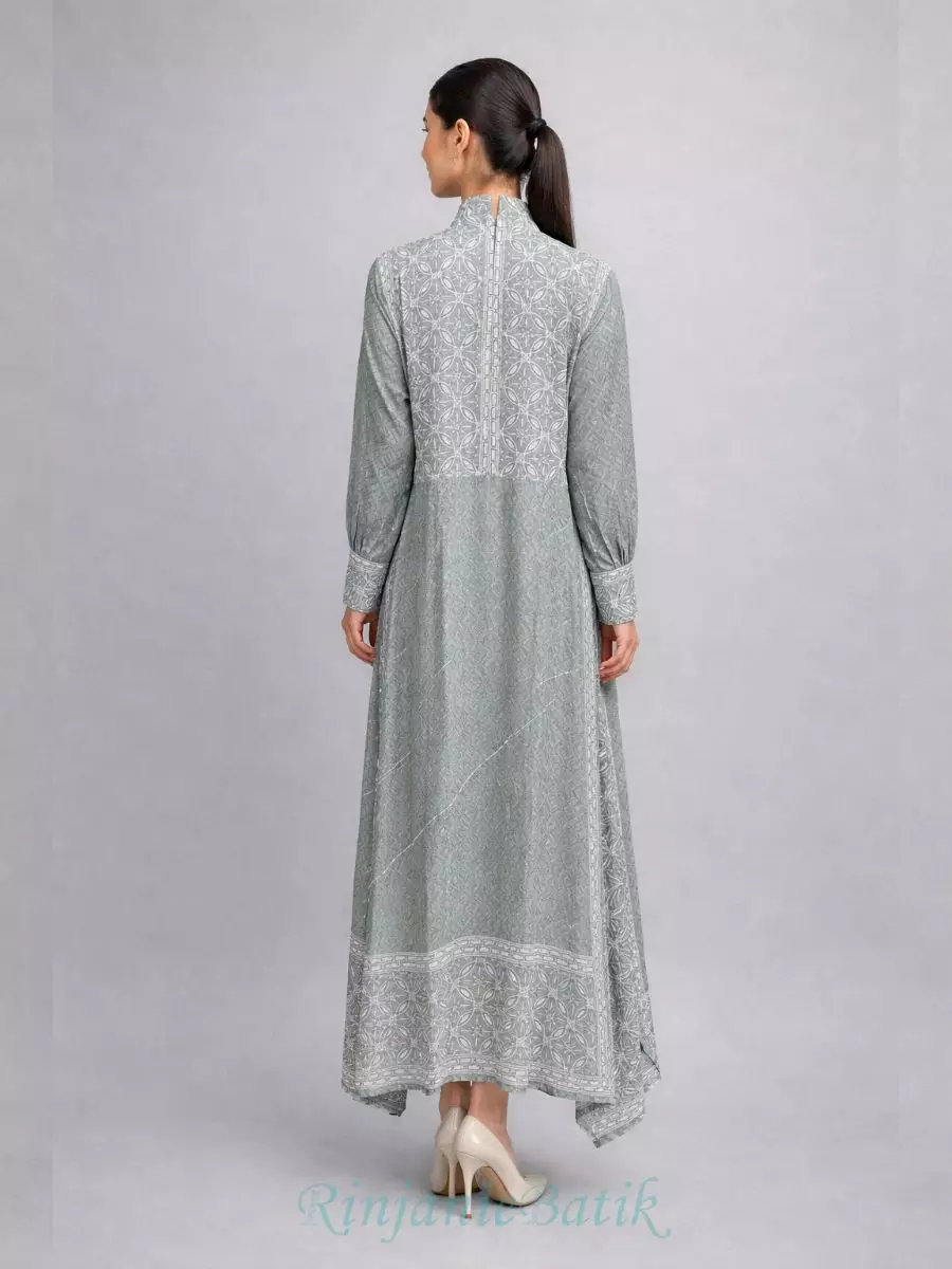Rinjanie Batik - GSHI - GT - Gamis Shanghai Green Tea
