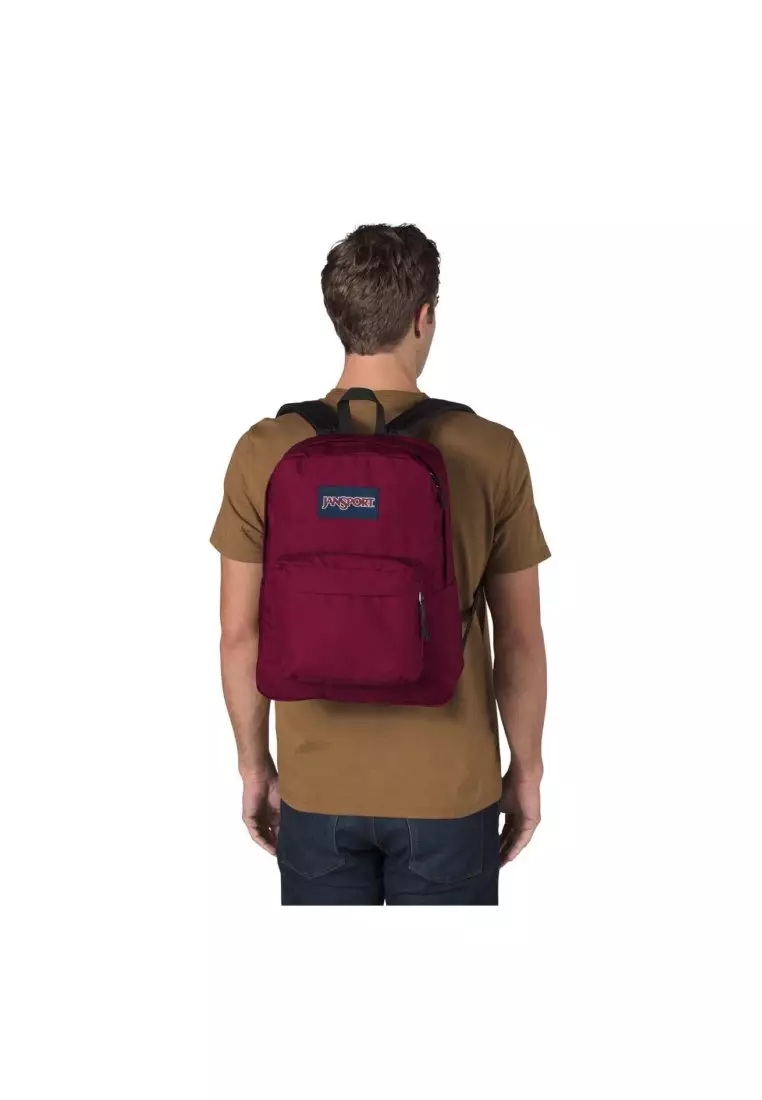 Jansport superbreak online backpack viking red