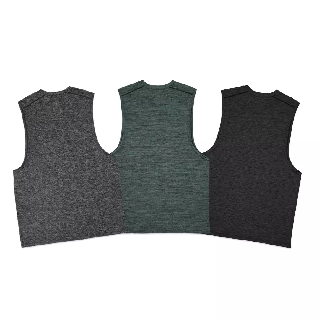 Active Metal Vent Tech Sleeveless T-Shirt Black