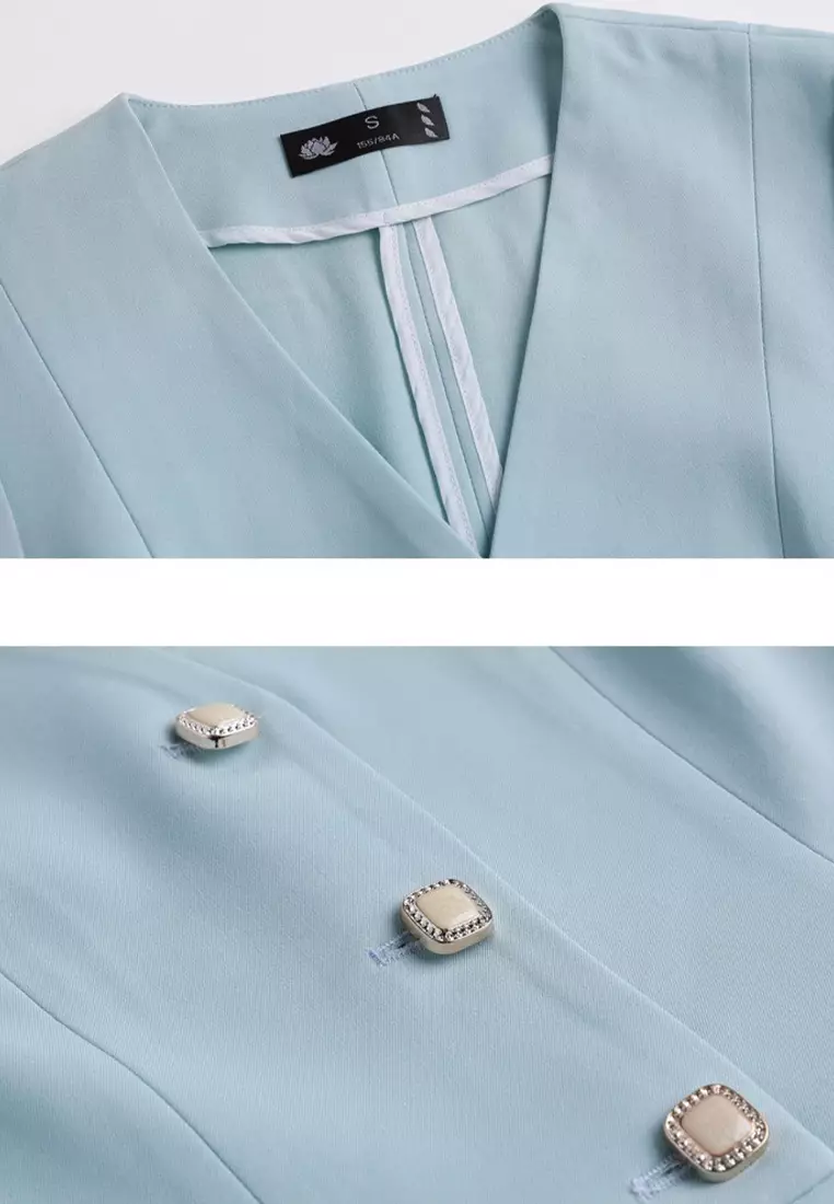 Elegant Single Breasted Suit YGH-EQ6010