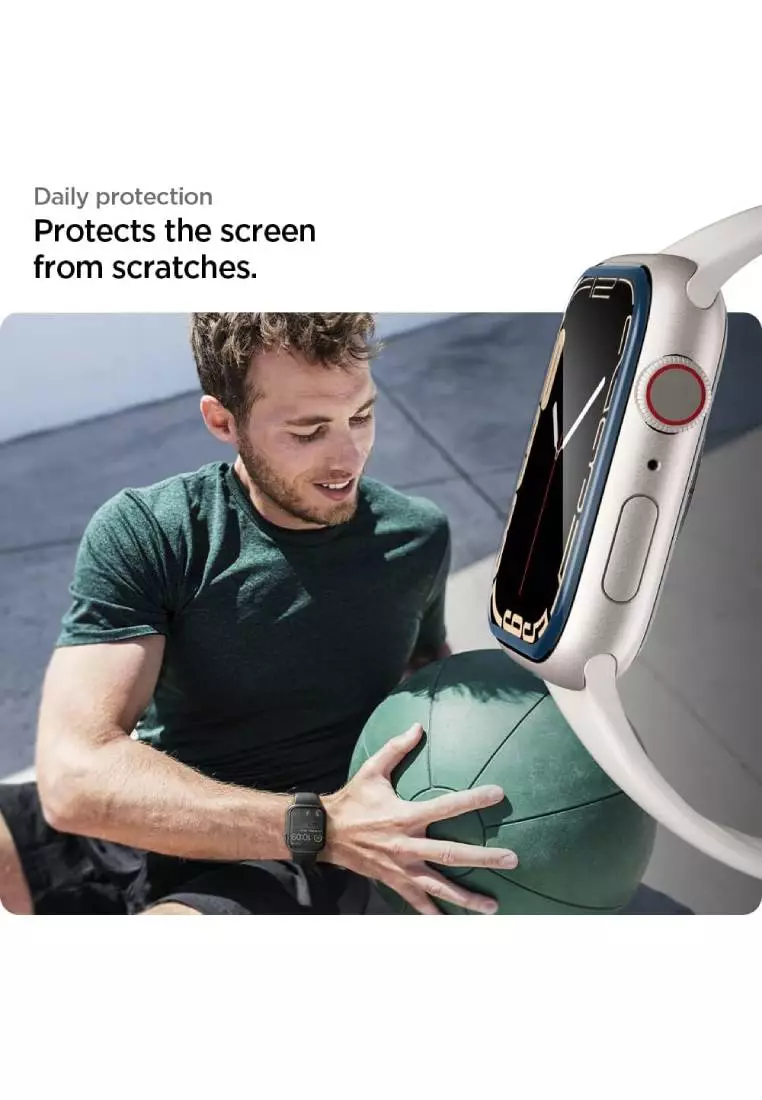 Buy Spigen Pro Flex EZ Fit Full Cover for Apple Watch 8 7 45mm