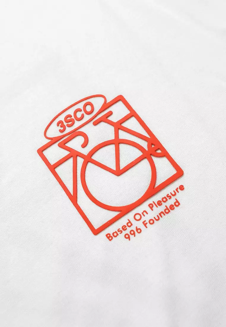 3Second Men's T-Shirt Short Sleeve Regular Fit Cotton Jorie OL-C950125