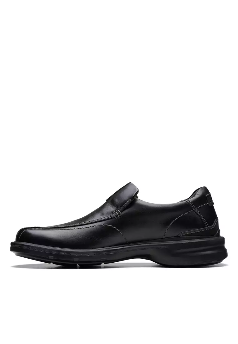 Buy Clarks Clarks Gessler Step Black Leather Shoes Online | ZALORA Malaysia