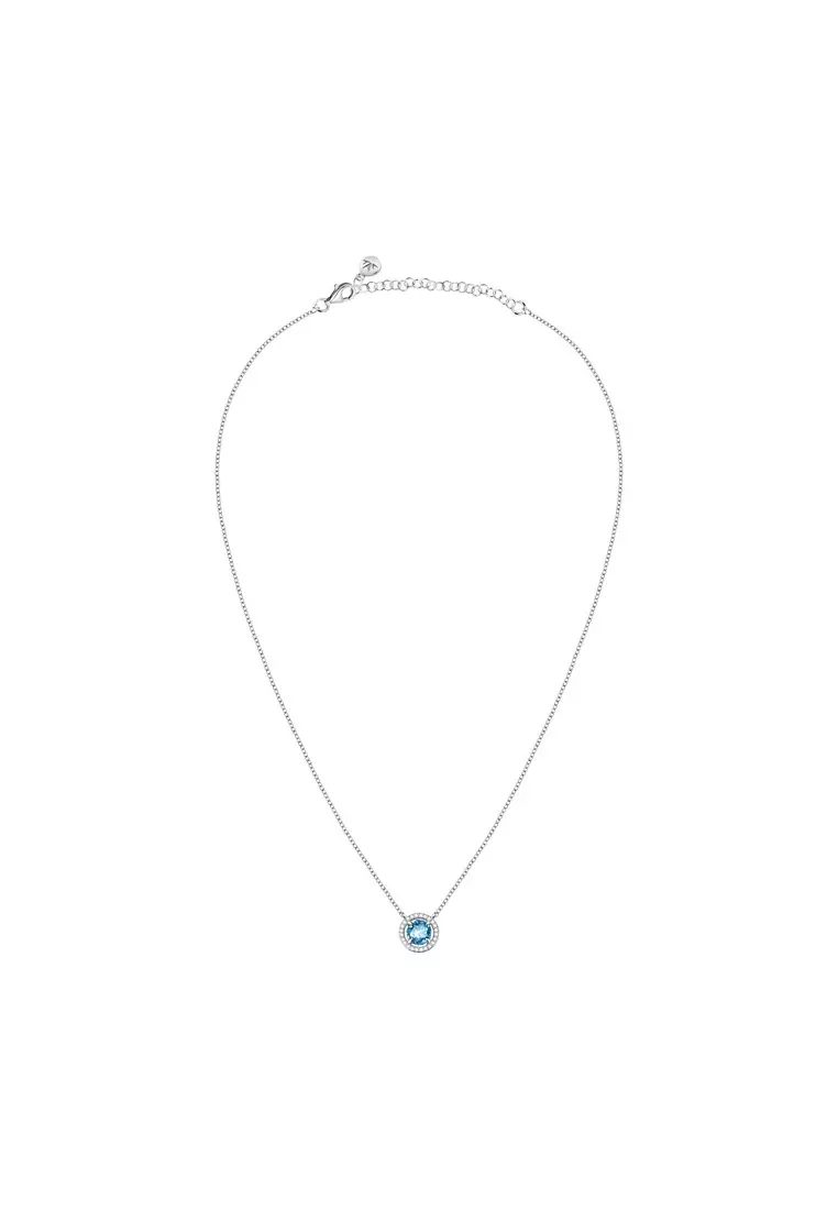Morellato Tesori Magic of Ocean Aquamarine 40 + 5 cm Ladies Necklace SAIW94
