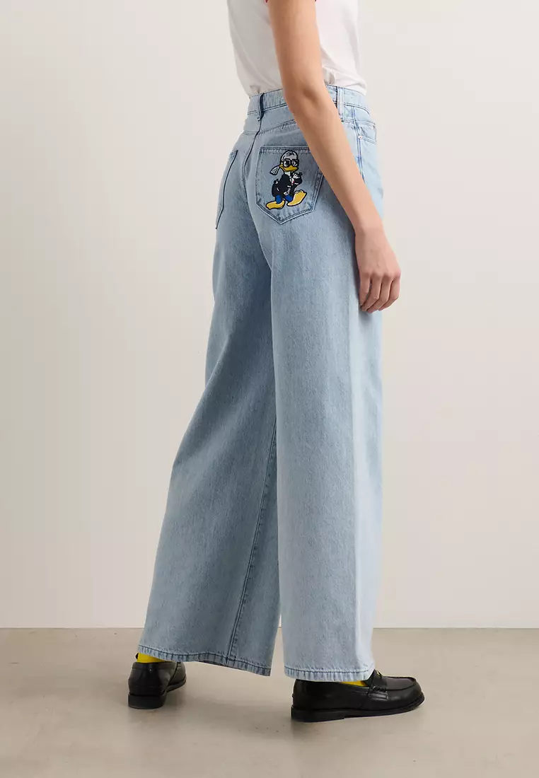 KL x Disney Wide Leg Jeans