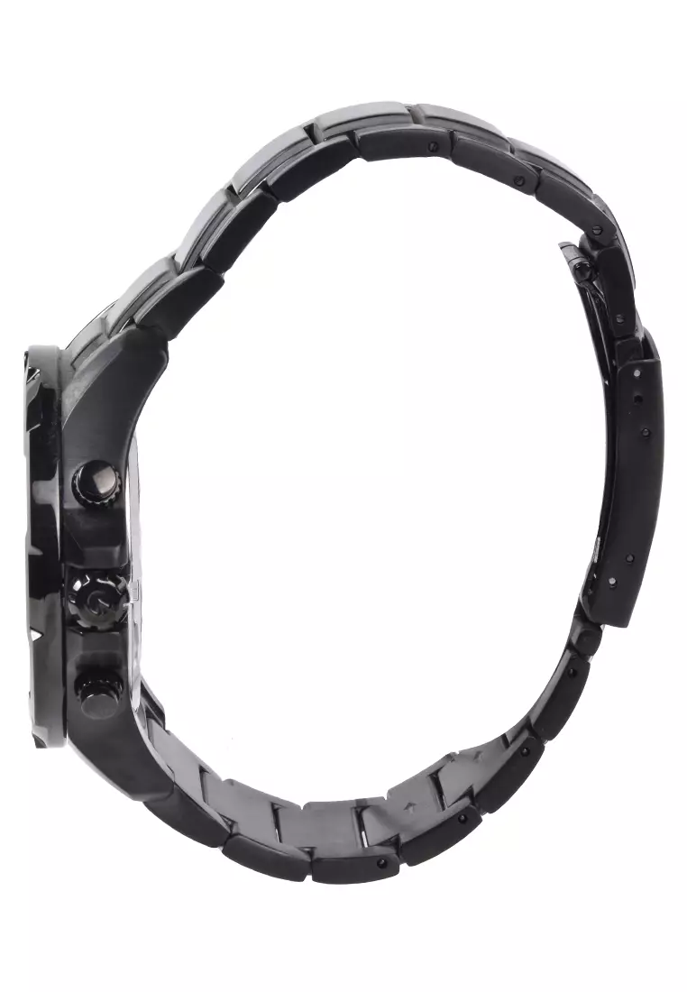 Alexandre Christie - Jam Tangan Pria - Black - Stainless Steel - 6305MCBIPBA