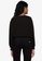 Guess black Logo Long Sleeves Crop Sweatshirt 80048AAA68B83BGS_2