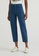 United Colors of Benetton blue Long mom fit trousers 88E54AA04173BAGS_2