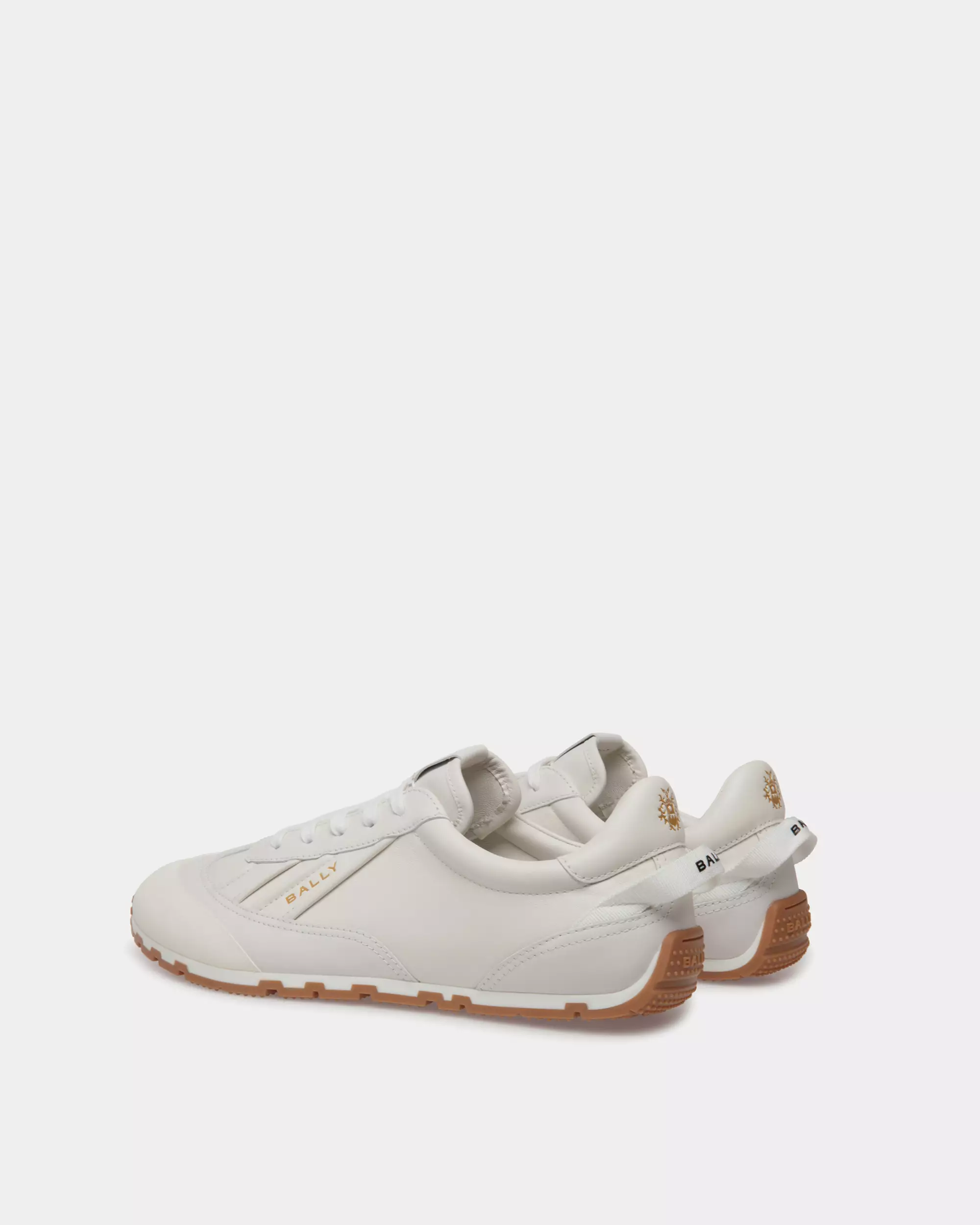 Bally Quarry Sneaker in Leather - White