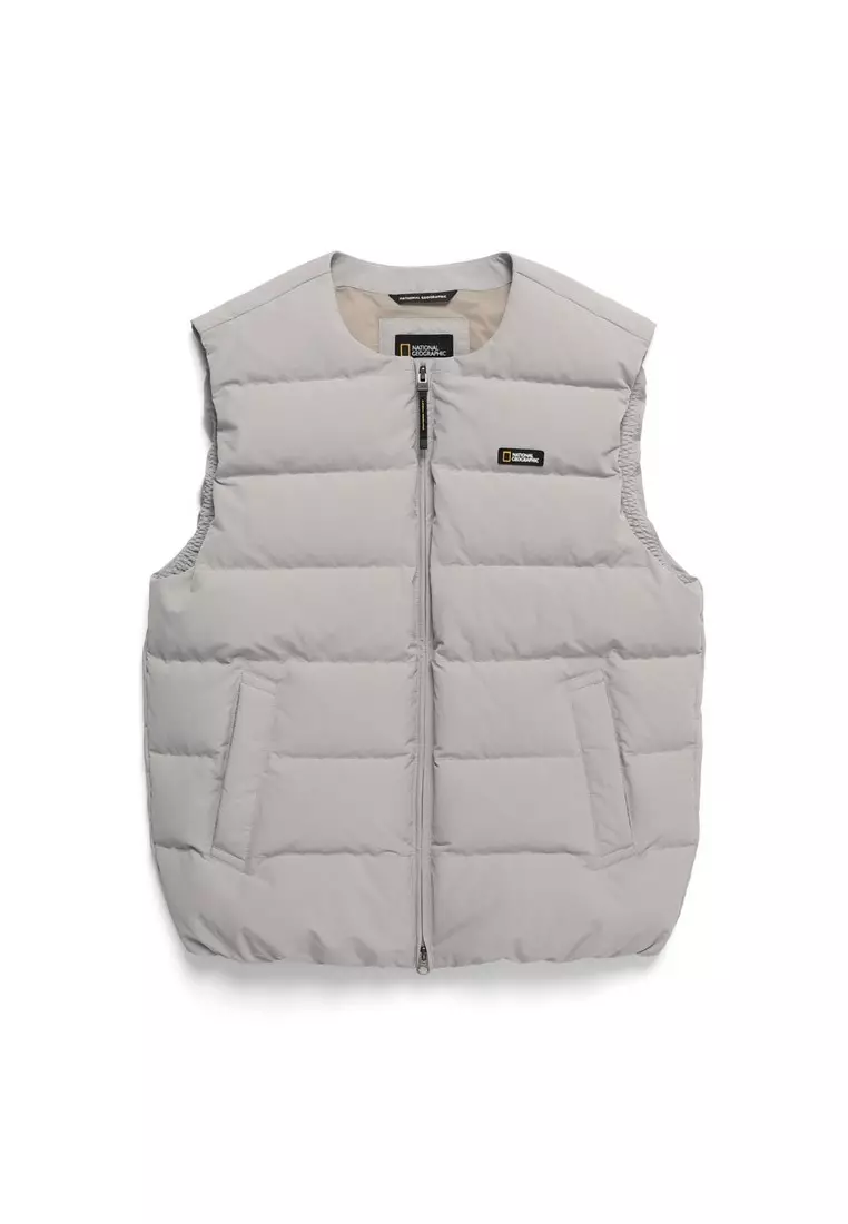 Unisex HERON U Neck Light Down Vest