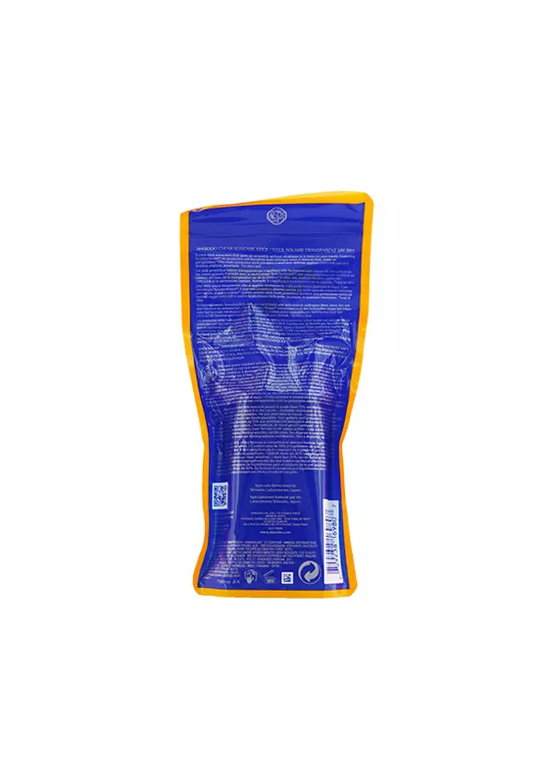 SHISEIDO - Clear Suncare Stick SPF 50+ UVA - For Face/Body (Very High Protection & Very Water-Resistant) 20g/0.7oz