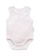 Purebaby Organic white and pink Singlet Bodysuit F61C6KAEEDD5D6GS_1