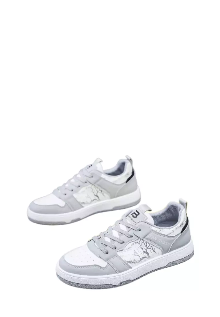 Sepatu Travel Pria Sneakers Cowok Motif Ranting QN3303