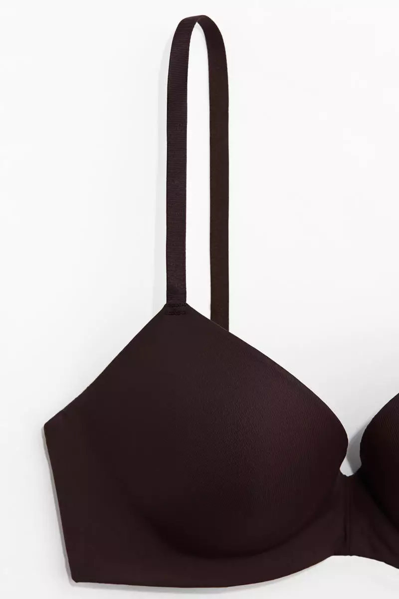 Microfibre push-up bra