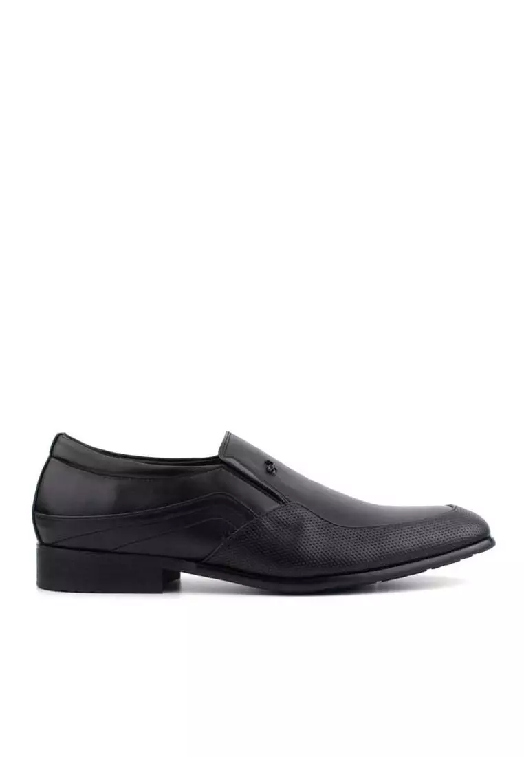 Mens black smart shoes sale sale