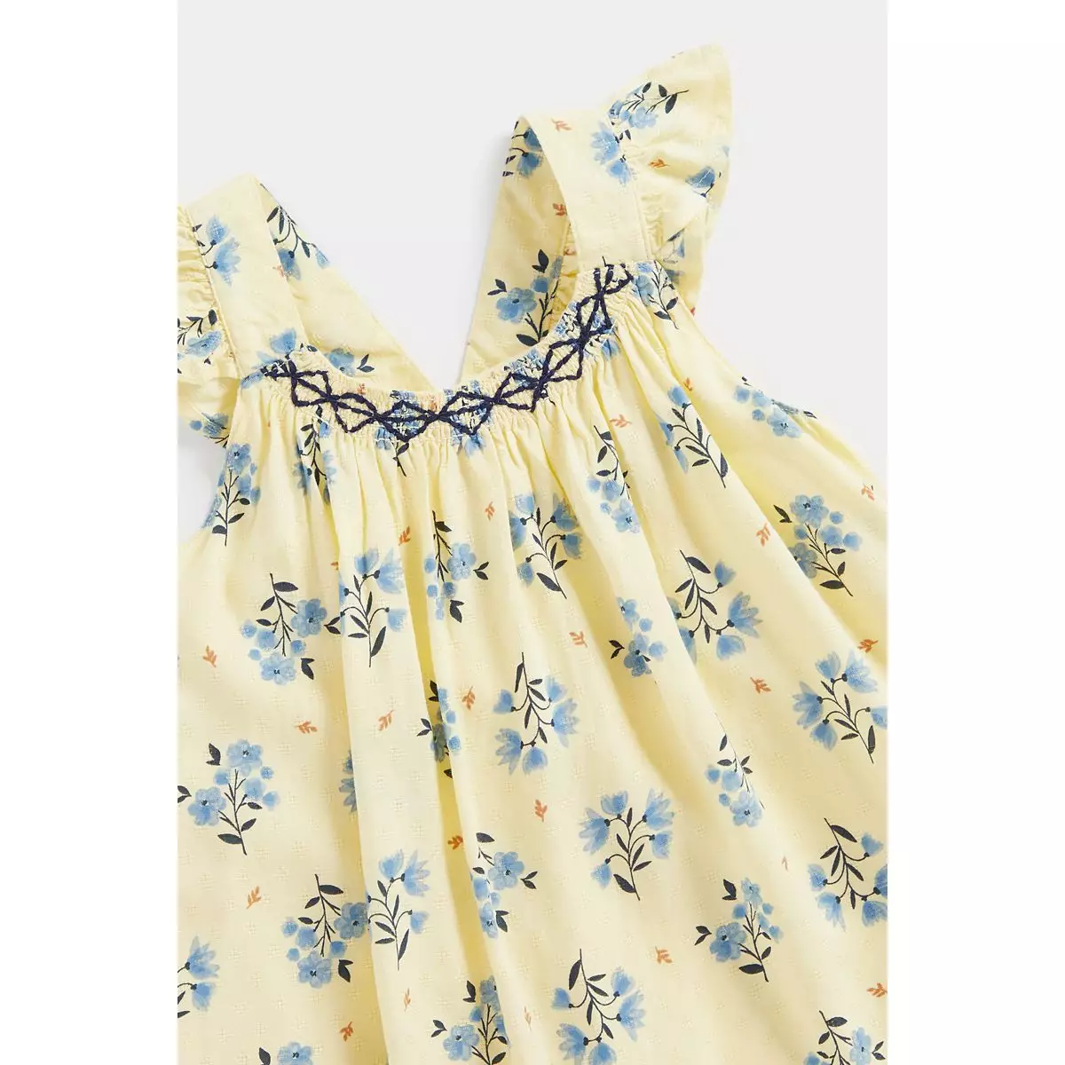 Mothercare Floral Woven Dress - Dress Bayi Perempuan (Kuning)