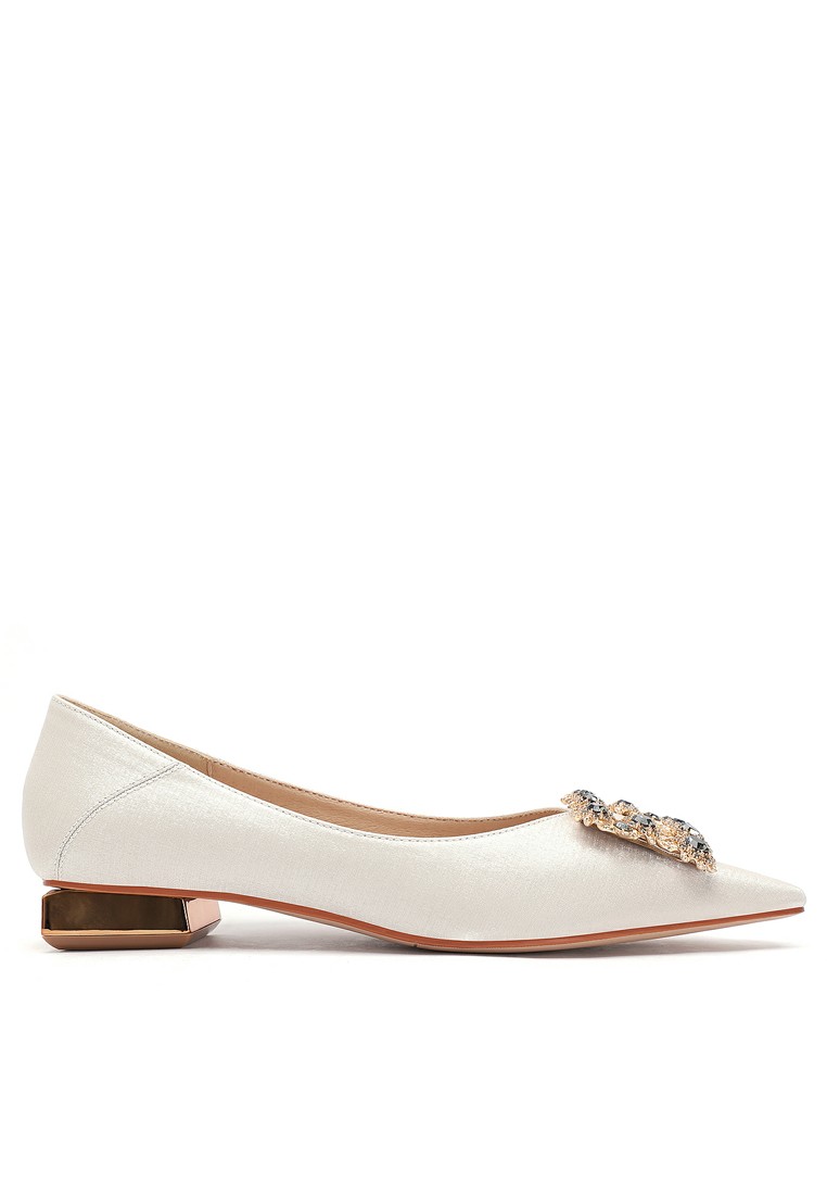 2CM Square Toe Buckle Pumps 2220-18
