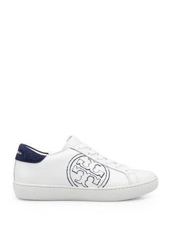 TORY BURCH white T- Logo Sneakers (nt) A7A46SH0ACAF3AGS_1