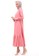 Evernoon pink Natalia Dress Muslimah Wanita Long Sleeve Polos Design Casual Regular Fit - Dusty 15E7BAAB78BBE9GS_3