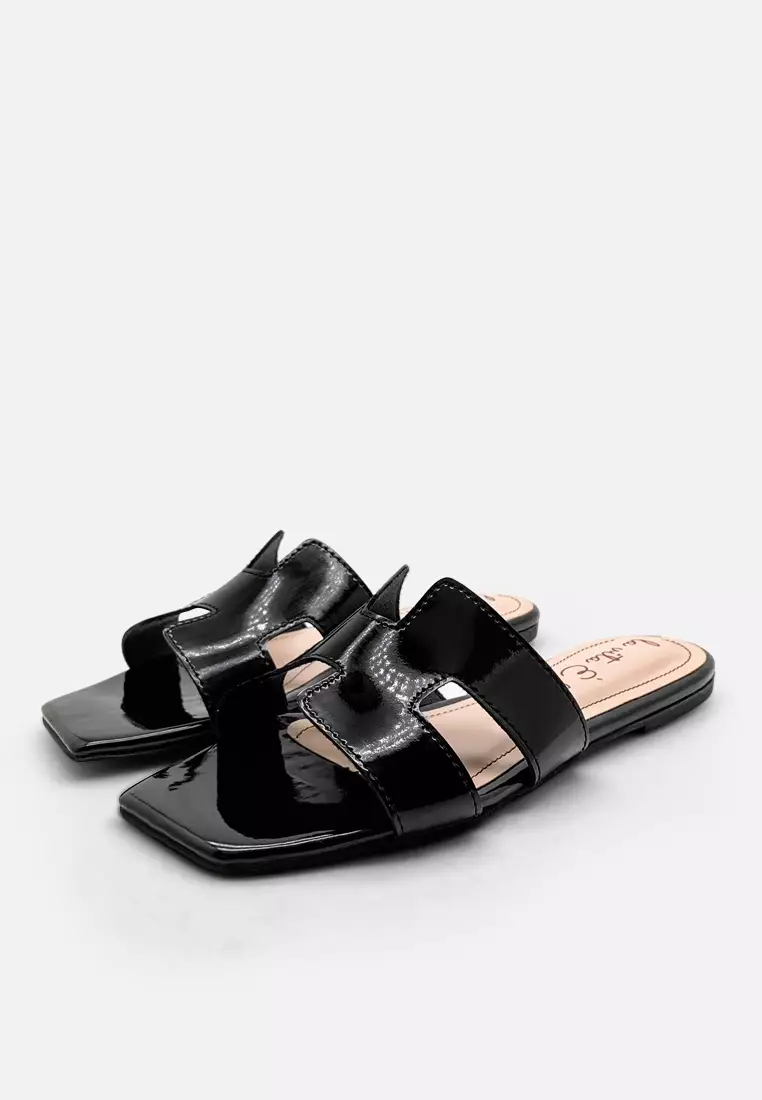 Sandal Slide Flat Wanita