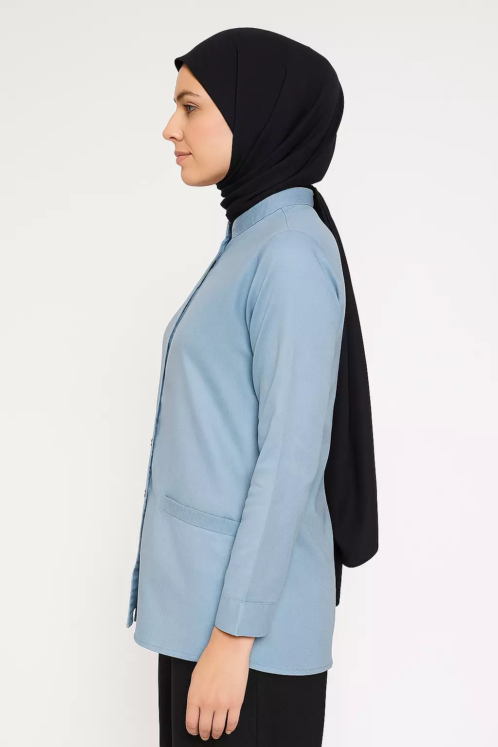 Hania Tunic In Light Blue