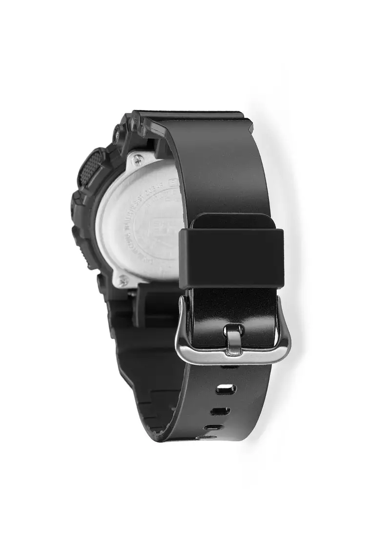 Casio G-SHOCK Jam Tangan Pria - Black Pink - Resin - GMA-S120RB-1ADR