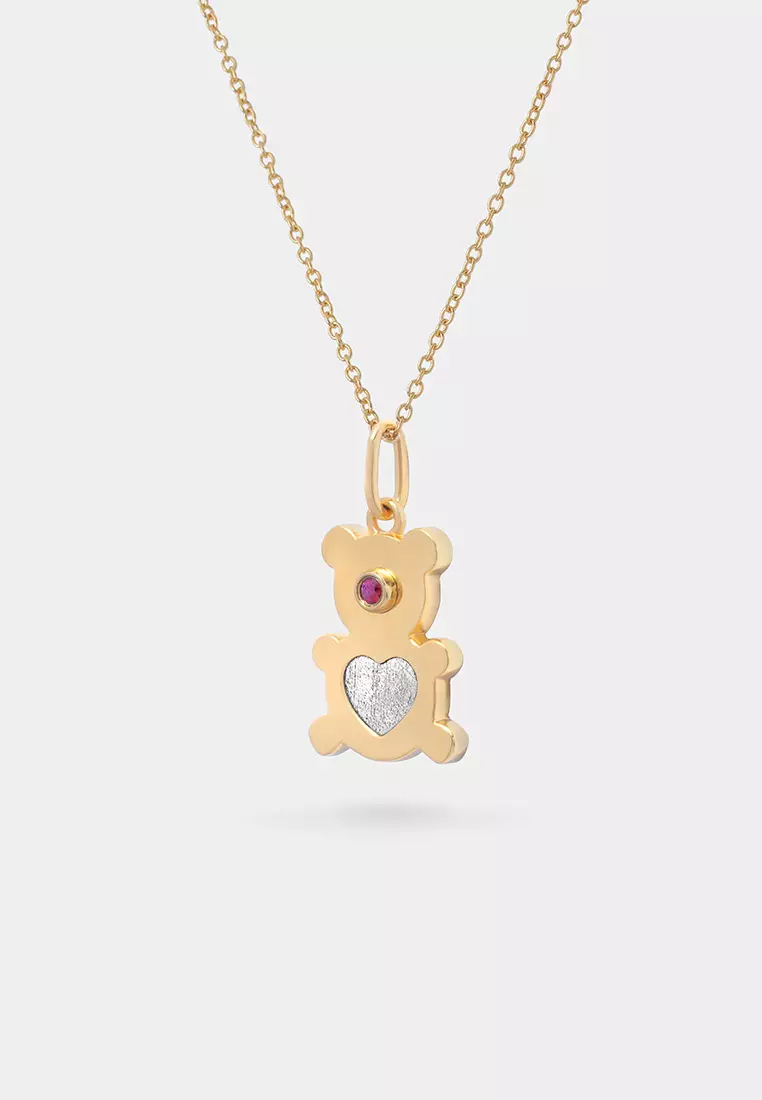 Dreamy Teddy Muonionalusta Pendant