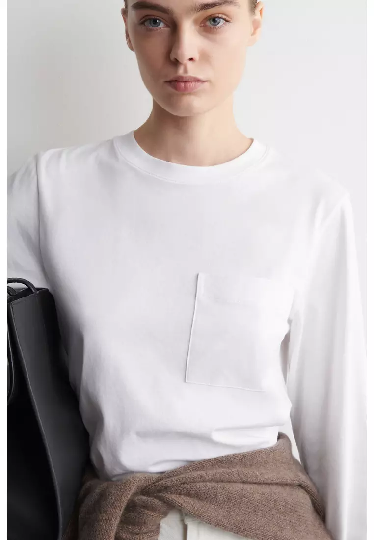 COTTON LONG-SLEEVED T-SHIRT