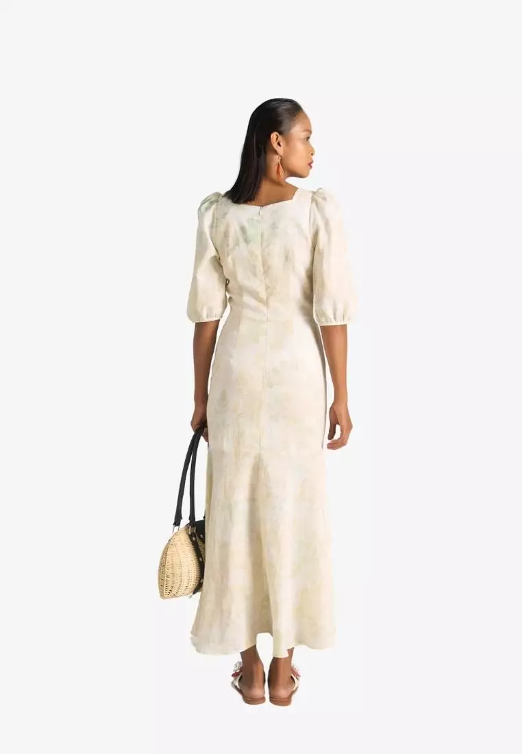 New Linen New Horizon Maxi Linen Dress