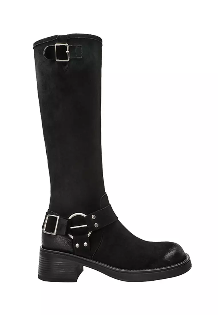 Discount on Twenty Eight Shoes  shoes - SKU: 5CM Square Toe Cowboy Boots TE3218-3