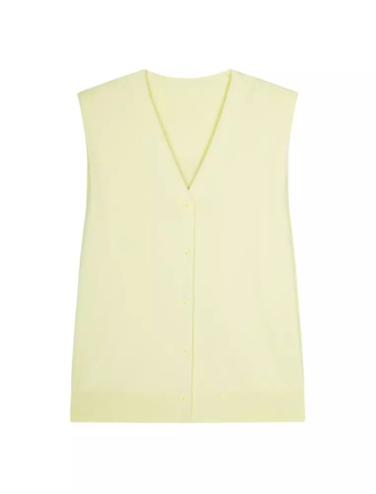 Knitted vest