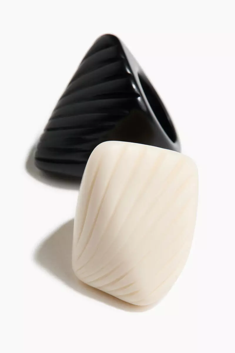 2-pack chunky rings
