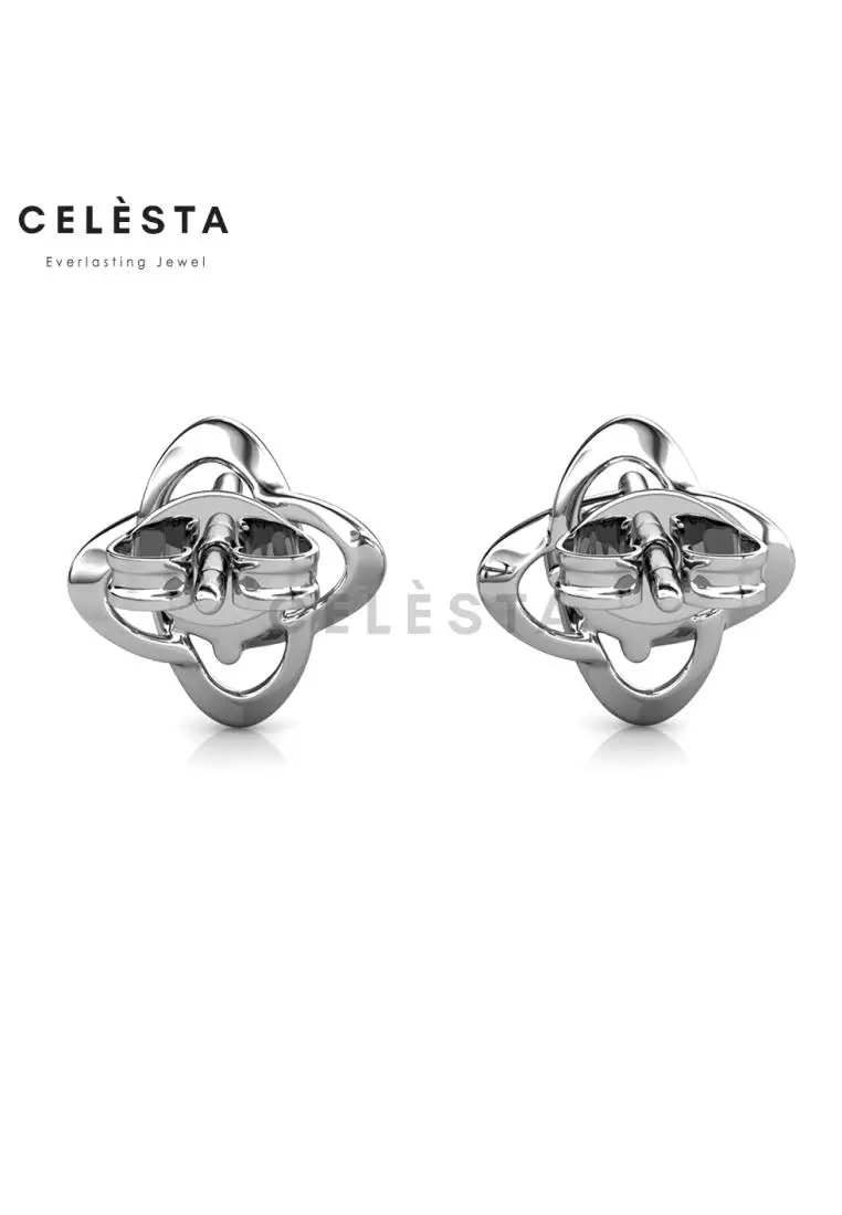 Berlian Moissanite Le Claire Earring [GRA CERTIFICATE MOISSANITE DIAMOND] - Anting Moissanite Diamond 0,5 CT 925 Silver Celesta by Her Jewellery