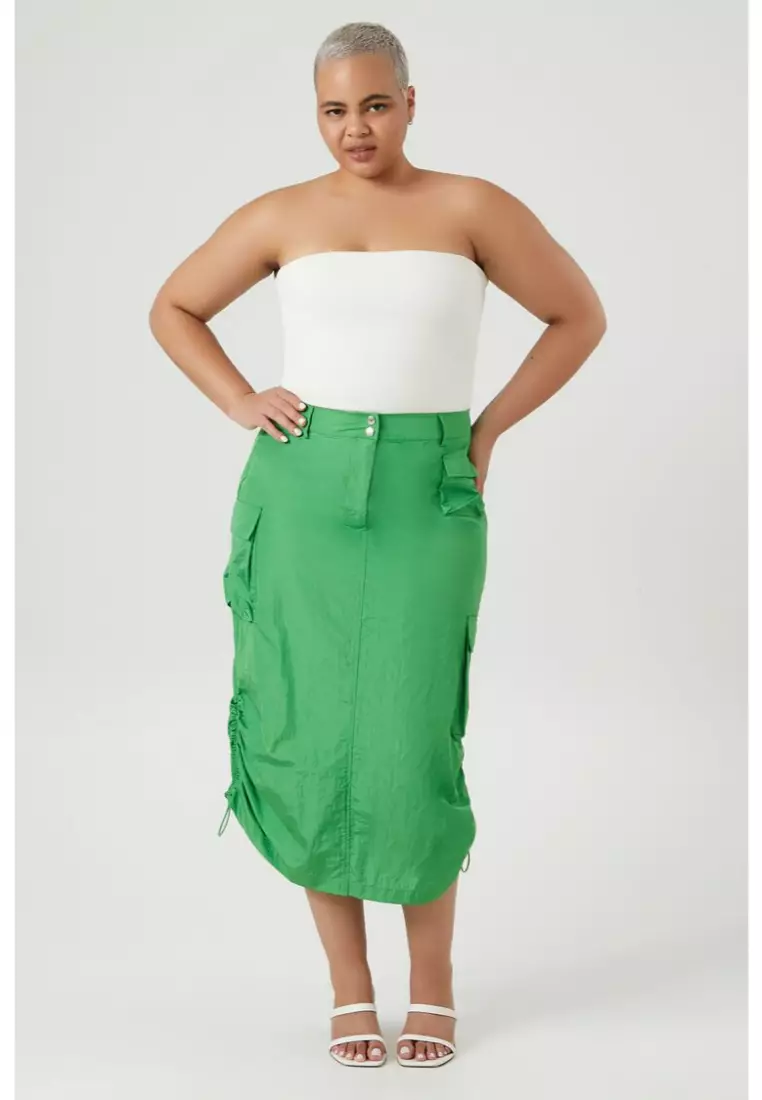 Forever 21 plus sale size pencil skirts