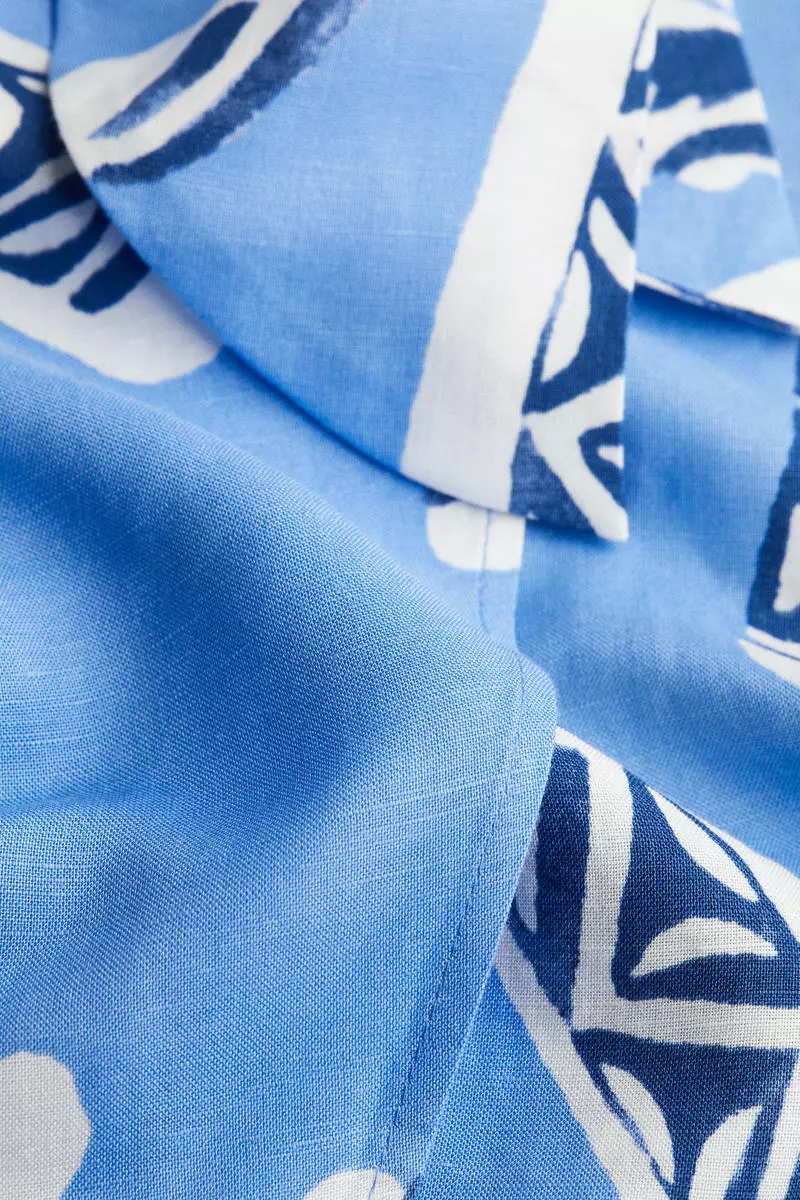 Buy H&M Linenblend wrapover skirt 2024 Online ZALORA Philippines