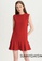 Sunnydaysweety red 2022 Fashionable Temperament High-end Simple Sleeveless Round Neck Ruffled Vest Dress Classic Pure Red Matte Satin One-Piece Dress B22041208 758F7AA34BC225GS_2