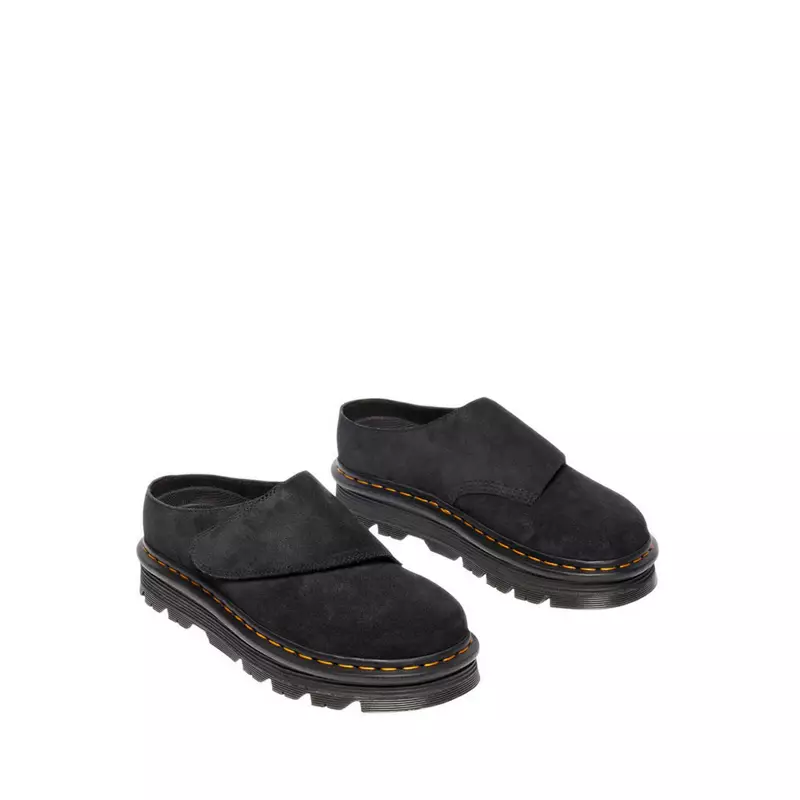Dr. Martens Zebzag Anywair Black Bronx Suede