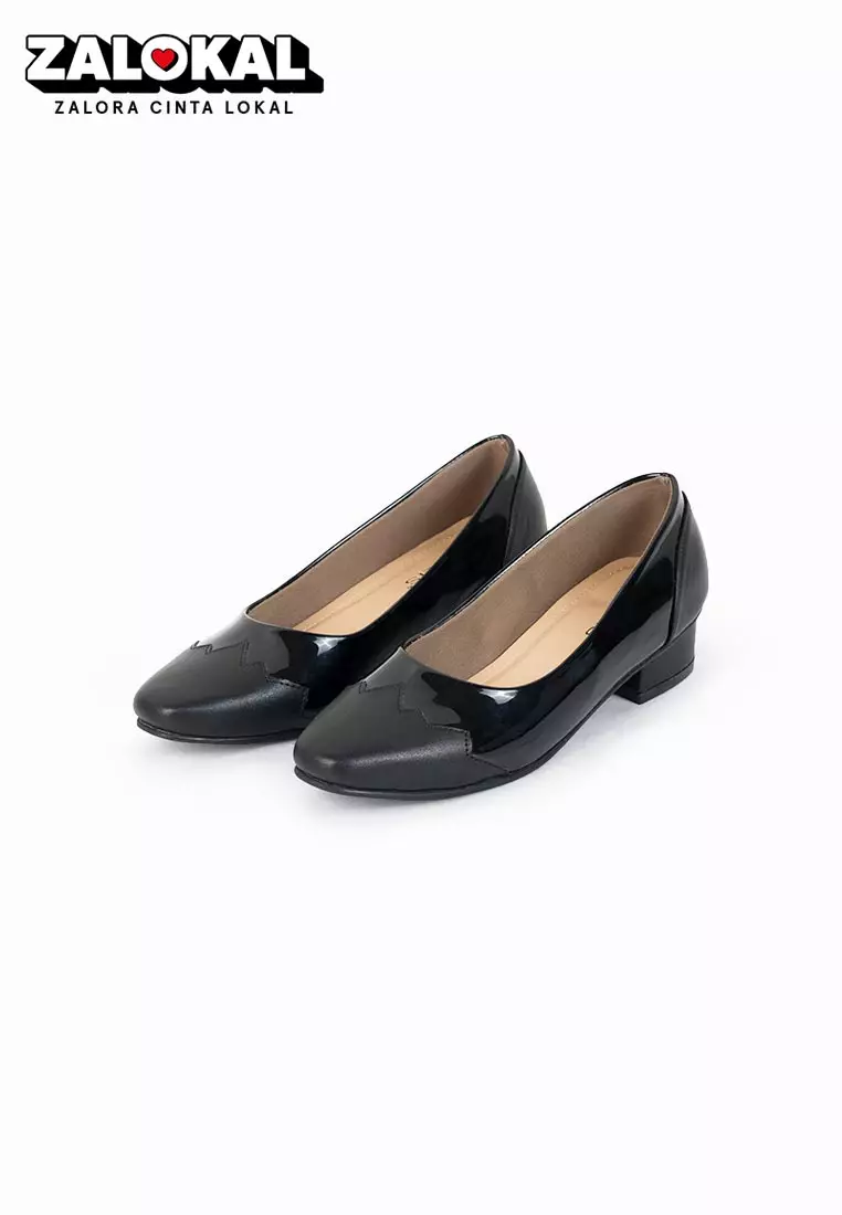 SEIS Cristy Pantofel Wanita | Sepatu Heels Wanita Hak 3 cm